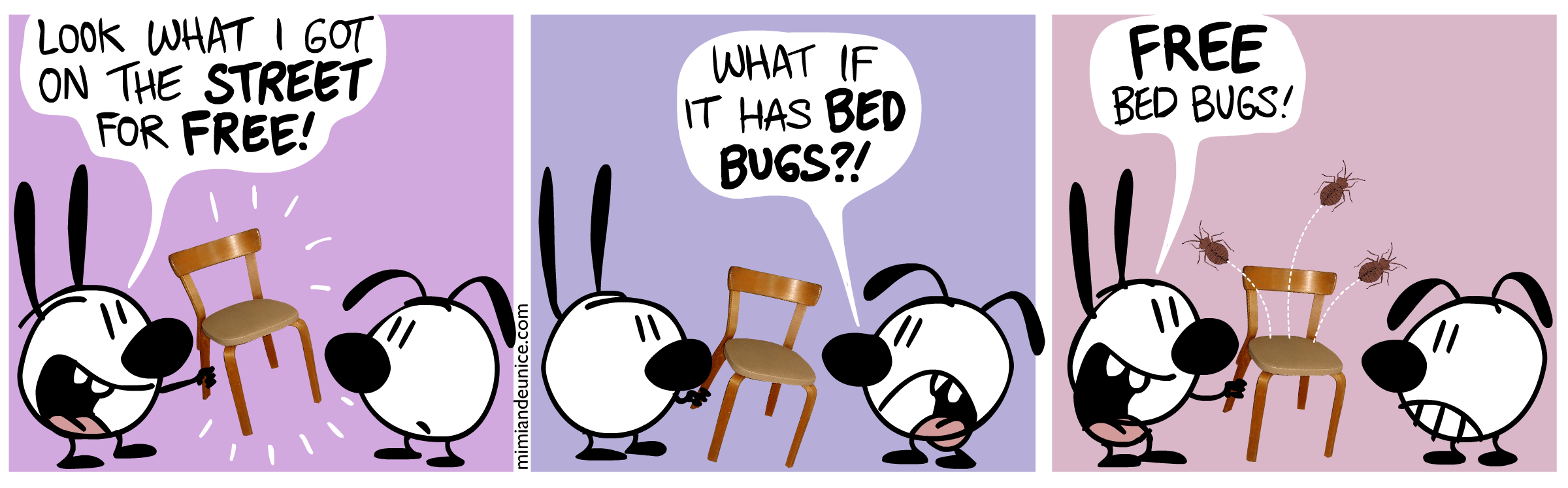 bed bugs cartoon joke